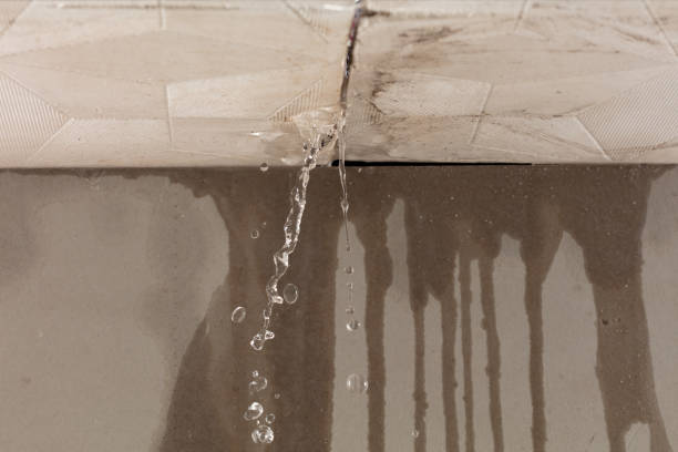 Professional Burst Pipe Cleanup technician working in Sunderland, MA